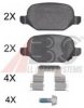 A.B.S. 37968 OE Brake Pad Set, disc brake